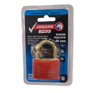 Jaguar Padlock Marine 40MM Red