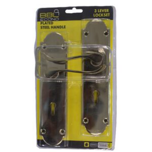 BBL HANDLE LEVER LOCKSET 3L BBI-1101BP8