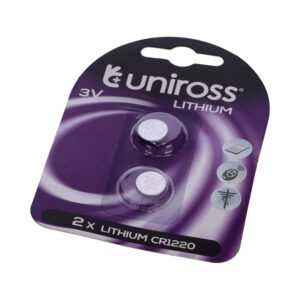 Uni-Ross Watch Batteries CR1220 2-Pack