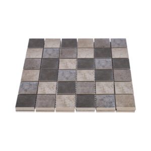 P3 Porcelain Rhino Grey Mix Mosaic