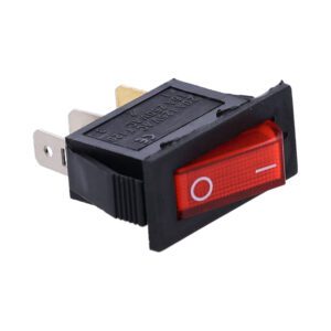 Rocker Switch Red On - Off