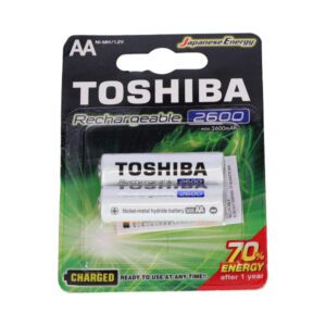 Toshiba Batteries AA 2600MAH Rechargeable