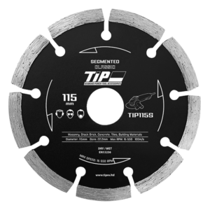 TIP Segmented Diamond Blade 115mm