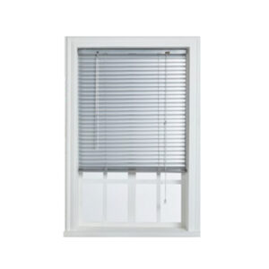 Decor Depot Aluminium Venetian Blind Silver 25mm