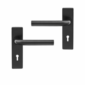 Mackie Juno Black Stainless Steel Door Handles