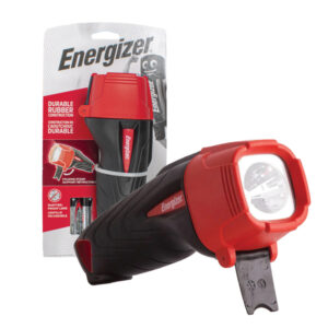 Energizer Black/Red Rubber Light