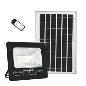 Solarfirst Economy 100W LED Solar Security Floodlight with Day/Night Sensor