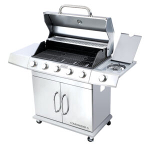 Cadac Commander Stainless Steel 5-burner Gas Braai