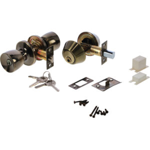 Fighter Tulip-styled Knob Entrance Door Lockset Combo