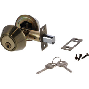 Fighter Deadbolt Double Cylinder Entrance Door Lockset