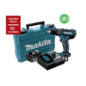 Makita Cordless 18V Li-ion Impact Drill 13mm 62Nm with 1 x 3.0Ah Battery & Charger