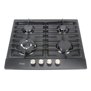 Totai 4-burner Gas Hob Black Enamel