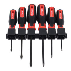 Titan 6pc Screwdriver Set