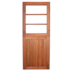 Bestwood Meranti 3-Glass Wooden Stable Door Inward Opening