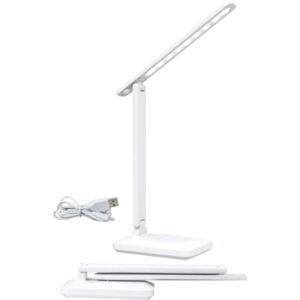 Bright Star Rechargeable 3W LED Desk Lamp White