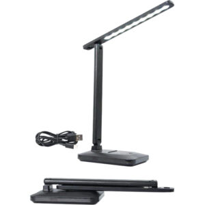 Bright Star Rechargeable 3W LED Desk Lamp Black