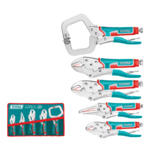 Total 5pc Locking Plier Set