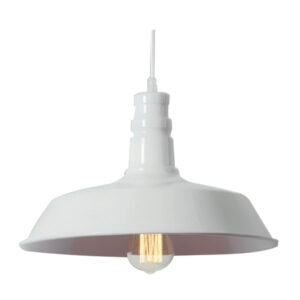 ACDC Aluminium Pendant White