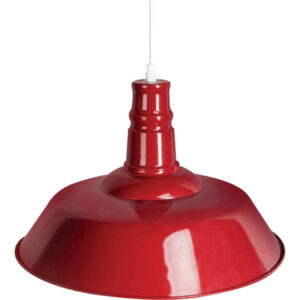 ACDC Aluminium Pendant Red