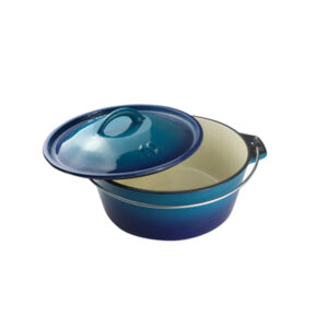 LK’s Enamel Bake Pot No.10 Blue