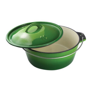 LK’s Enamel Bake Pot No.10 Green