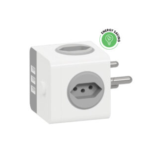 ACDC Cube Adapter with 3 x USB & 3 x ZA Power Outlets